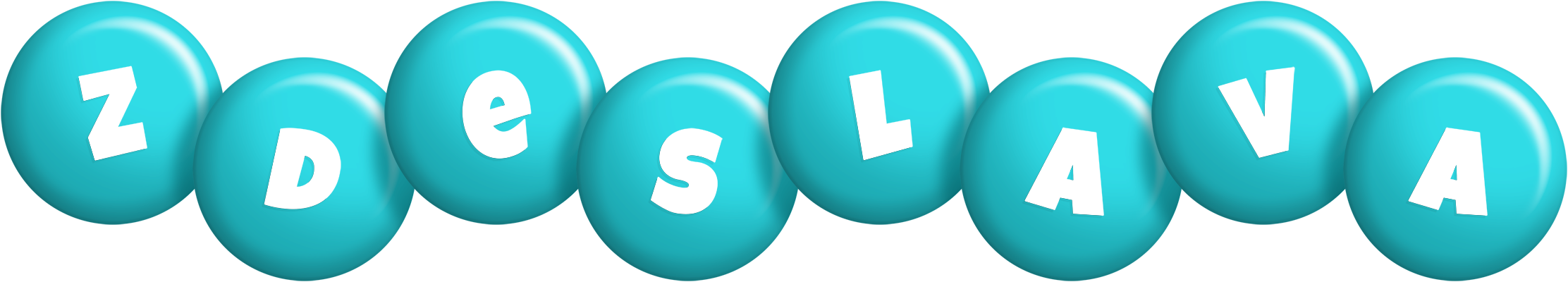 Zdeslava candy-azur logo