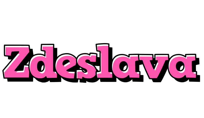 Zdeslava girlish logo
