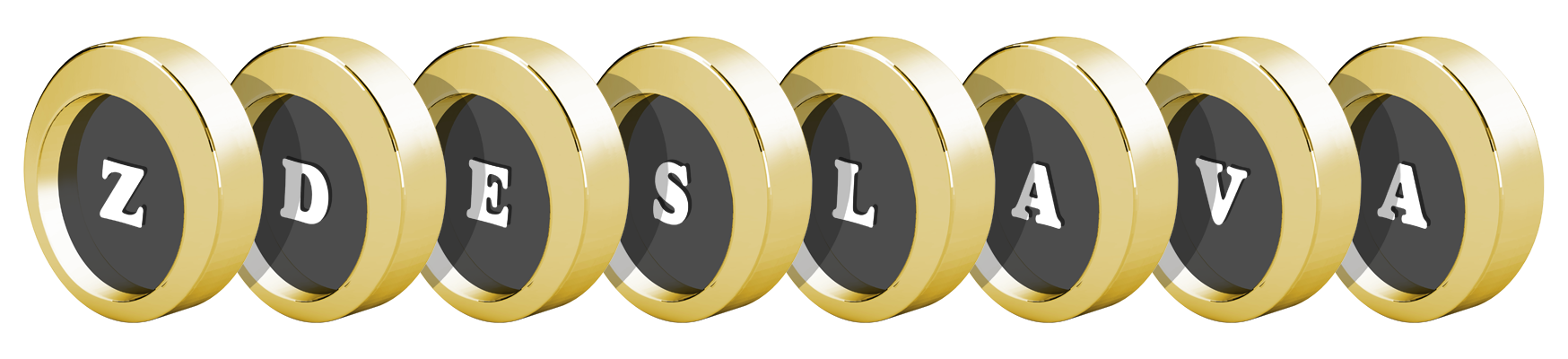Zdeslava gold logo