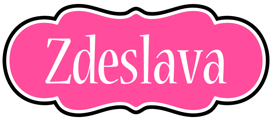 Zdeslava invitation logo