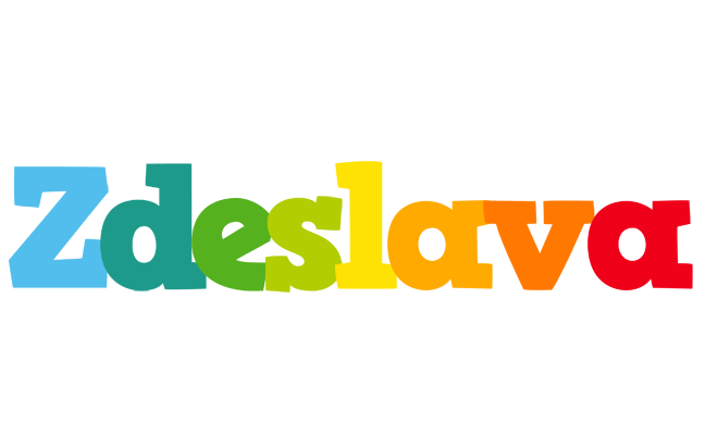 Zdeslava rainbows logo