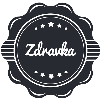 Zdravka badge logo