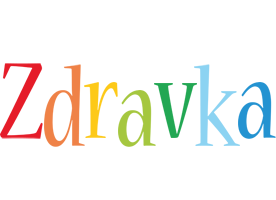 Zdravka birthday logo