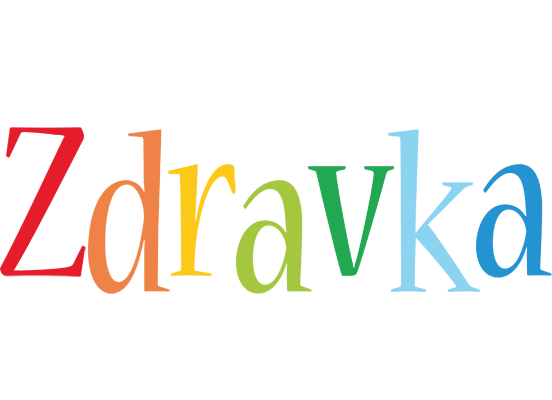 Zdravka birthday logo