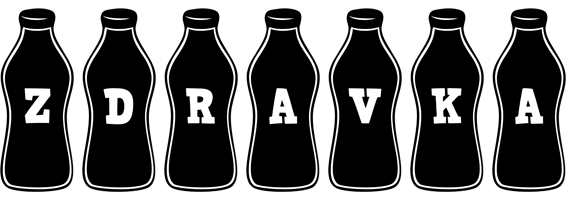 Zdravka bottle logo