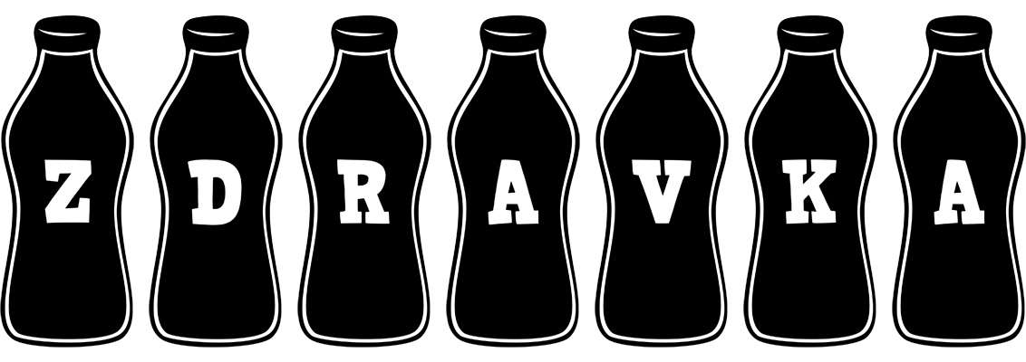 Zdravka bottle logo