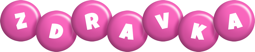 Zdravka candy-pink logo