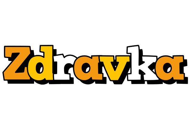 Zdravka cartoon logo