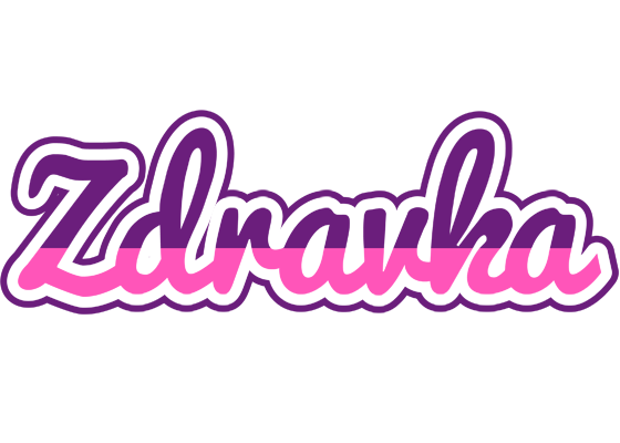 Zdravka cheerful logo