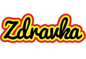 Zdravka flaming logo