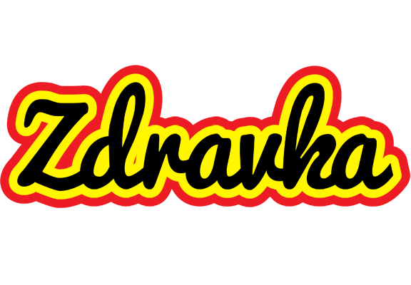 Zdravka flaming logo