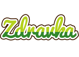 Zdravka golfing logo