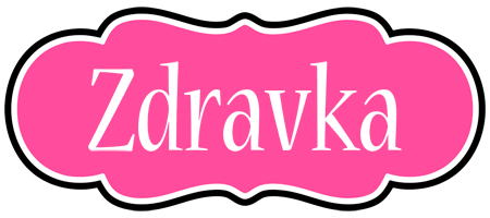 Zdravka invitation logo