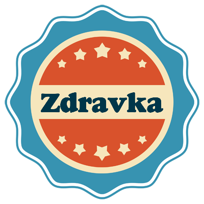 Zdravka labels logo
