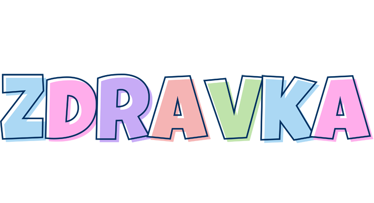 Zdravka pastel logo