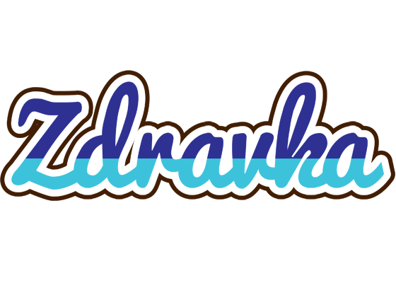 Zdravka raining logo