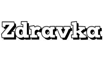 Zdravka snowing logo