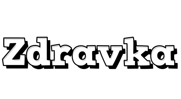 Zdravka snowing logo
