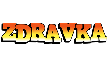 Zdravka sunset logo