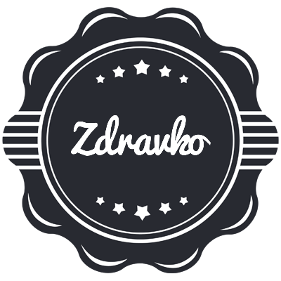 Zdravko badge logo