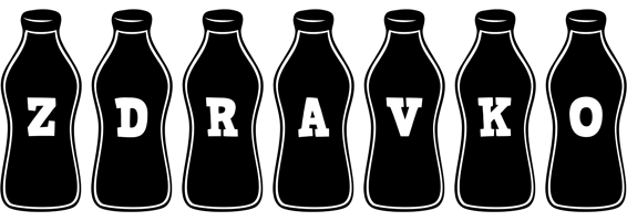 Zdravko bottle logo