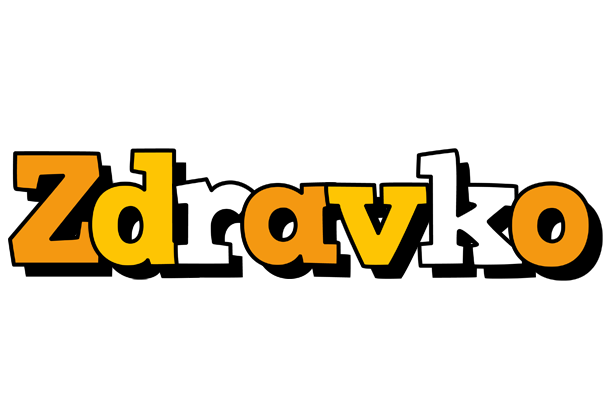 Zdravko cartoon logo