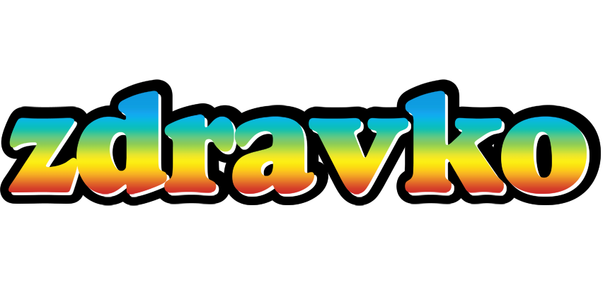 Zdravko color logo
