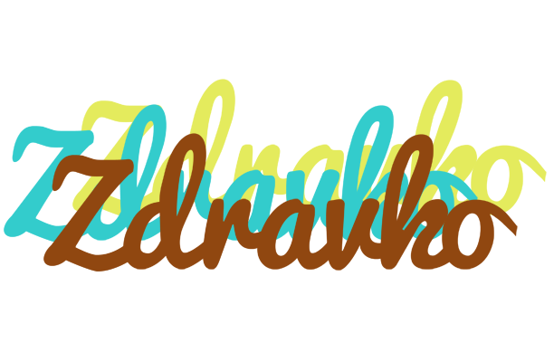 Zdravko cupcake logo