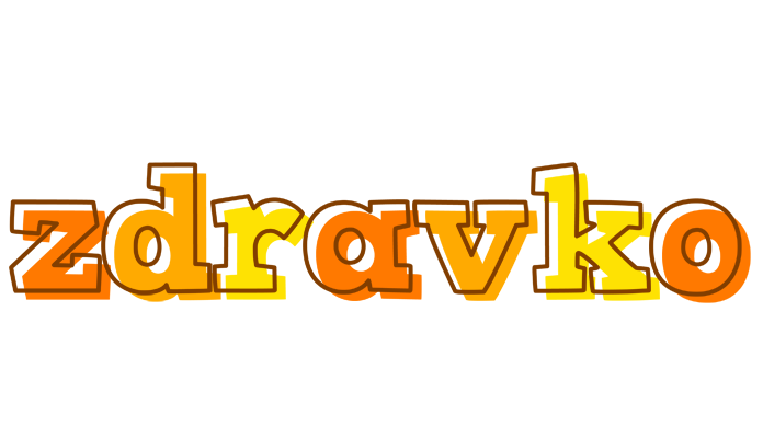 Zdravko desert logo