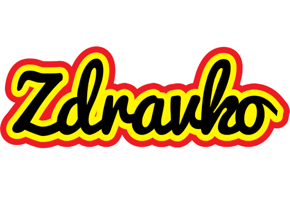 Zdravko flaming logo