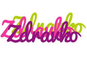 Zdravko flowers logo