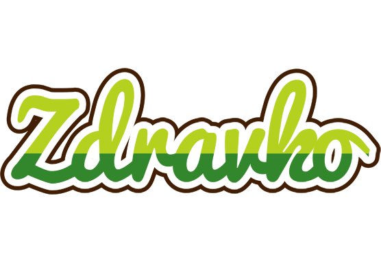 Zdravko golfing logo