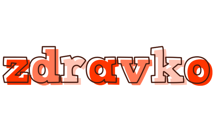 Zdravko paint logo