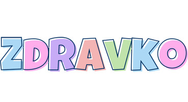 Zdravko pastel logo