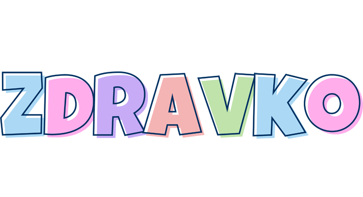 Zdravko pastel logo
