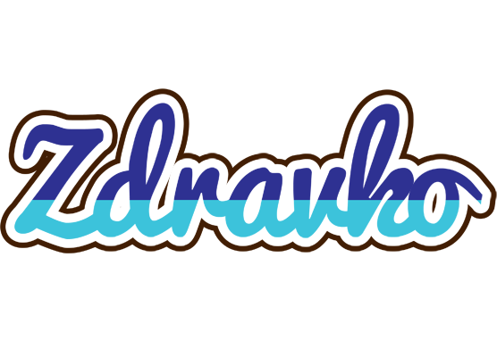 Zdravko raining logo