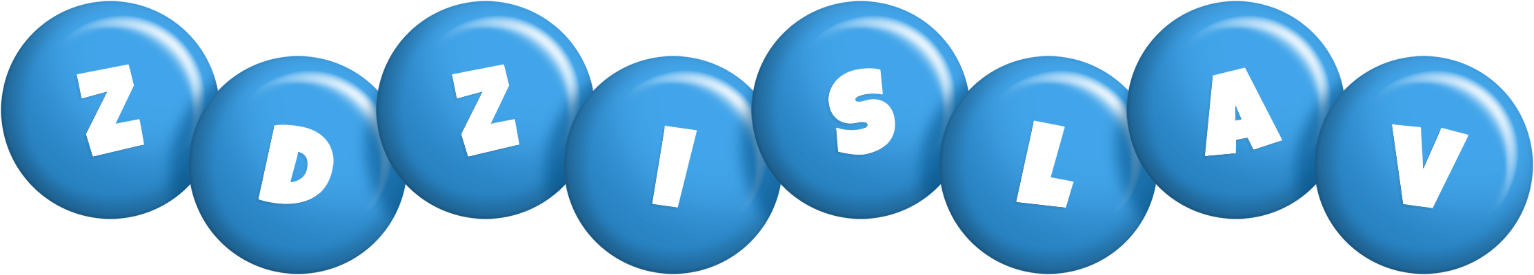 Zdzislav candy-blue logo