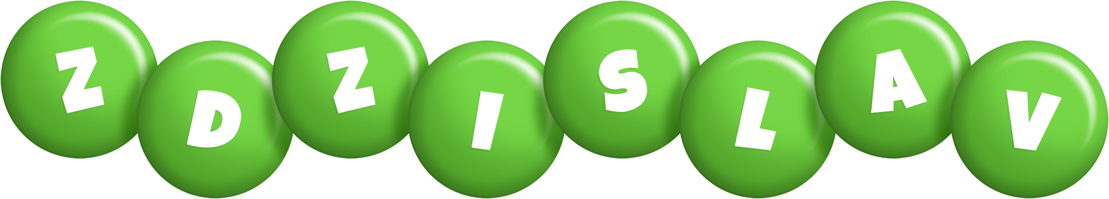 Zdzislav candy-green logo