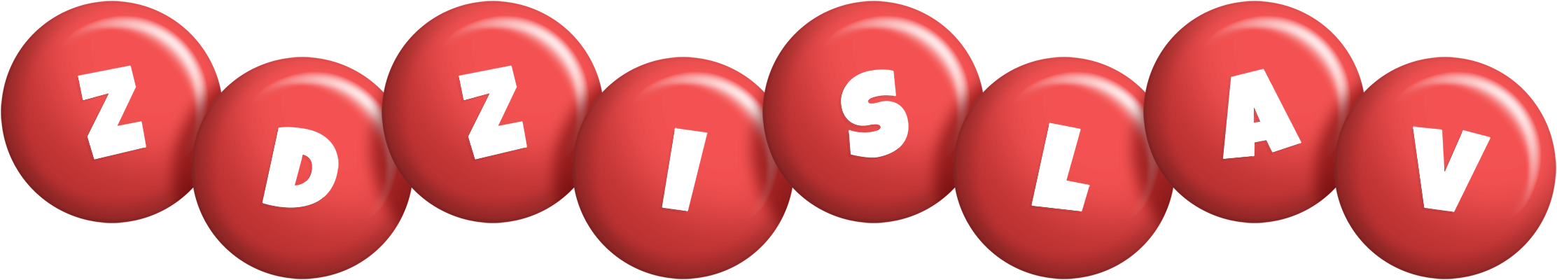 Zdzislav candy-red logo