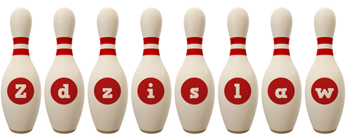 Zdzislaw bowling-pin logo