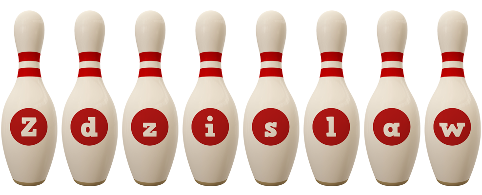 Zdzislaw bowling-pin logo