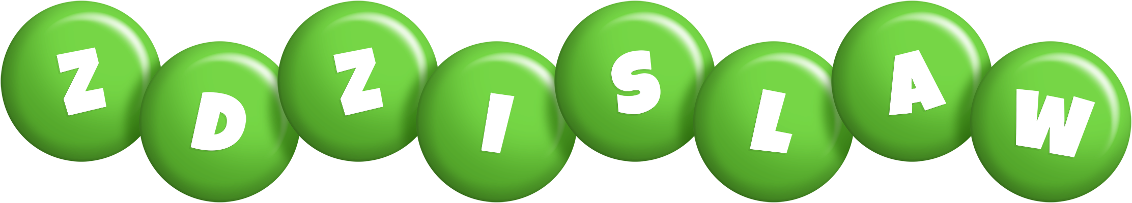 Zdzislaw candy-green logo