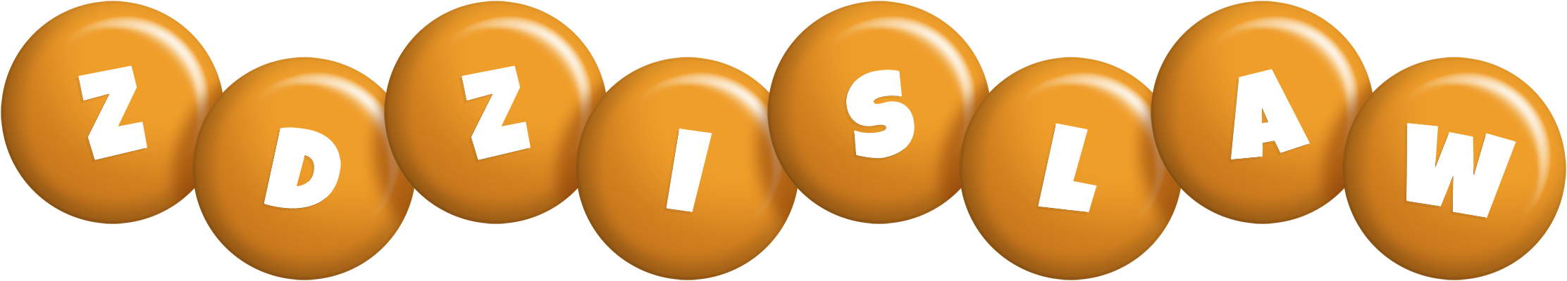 Zdzislaw candy-orange logo