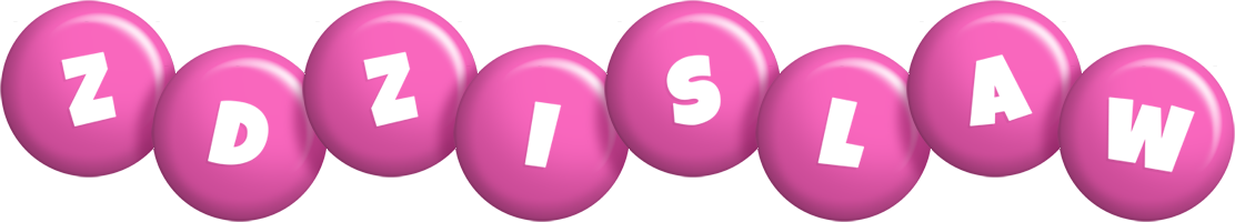 Zdzislaw candy-pink logo