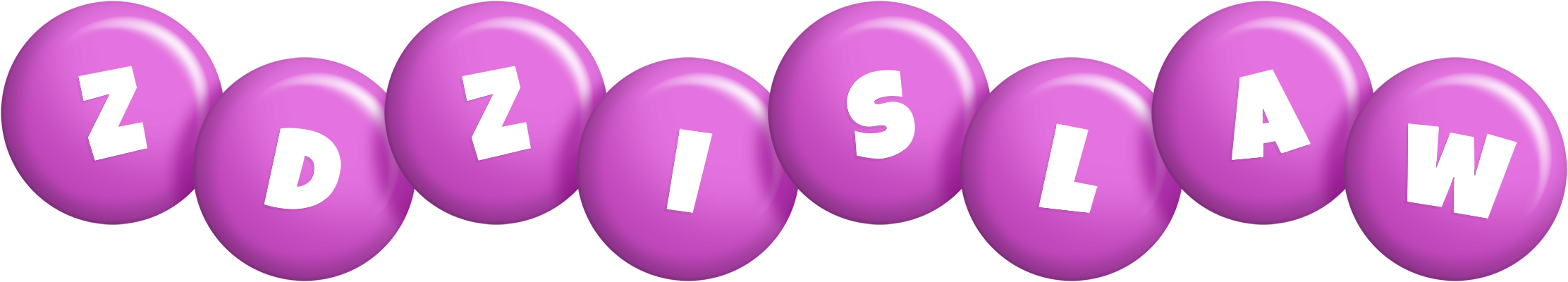 Zdzislaw candy-purple logo