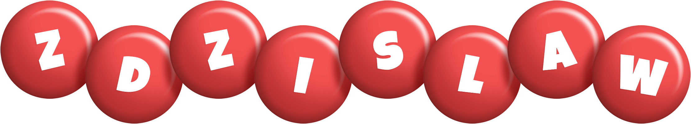 Zdzislaw candy-red logo