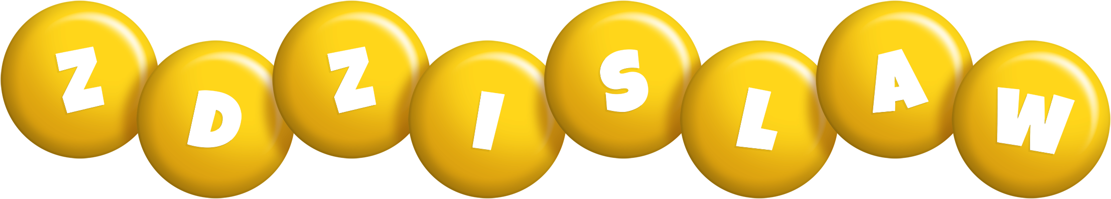 Zdzislaw candy-yellow logo