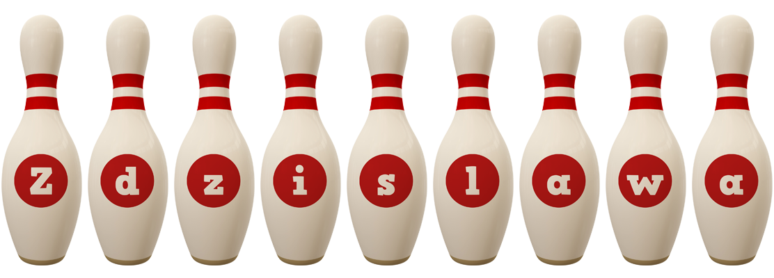 Zdzislawa bowling-pin logo
