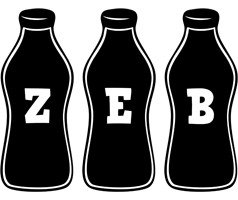 Zeb bottle logo