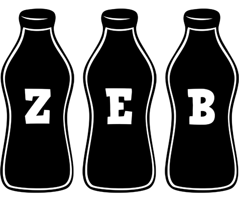 Zeb bottle logo